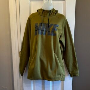 GREEN NIKE HOODIE